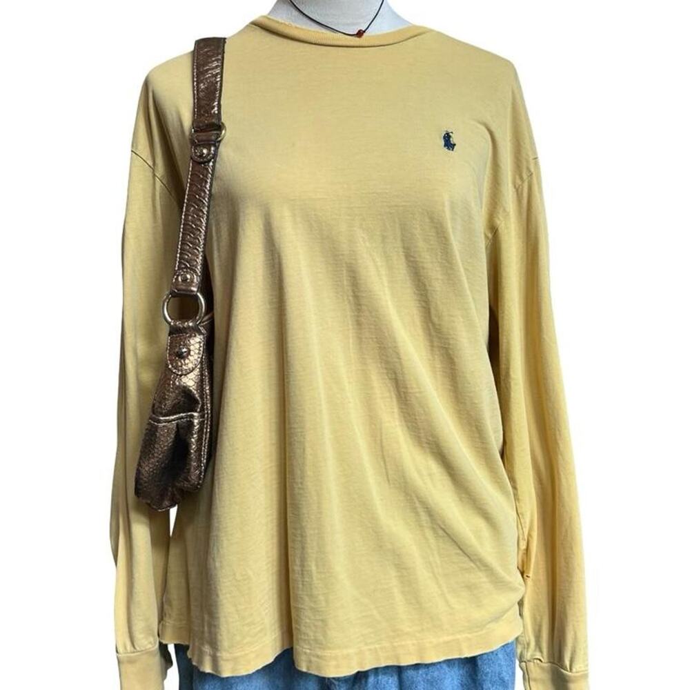Classic distressed vintage polo ralph sweater